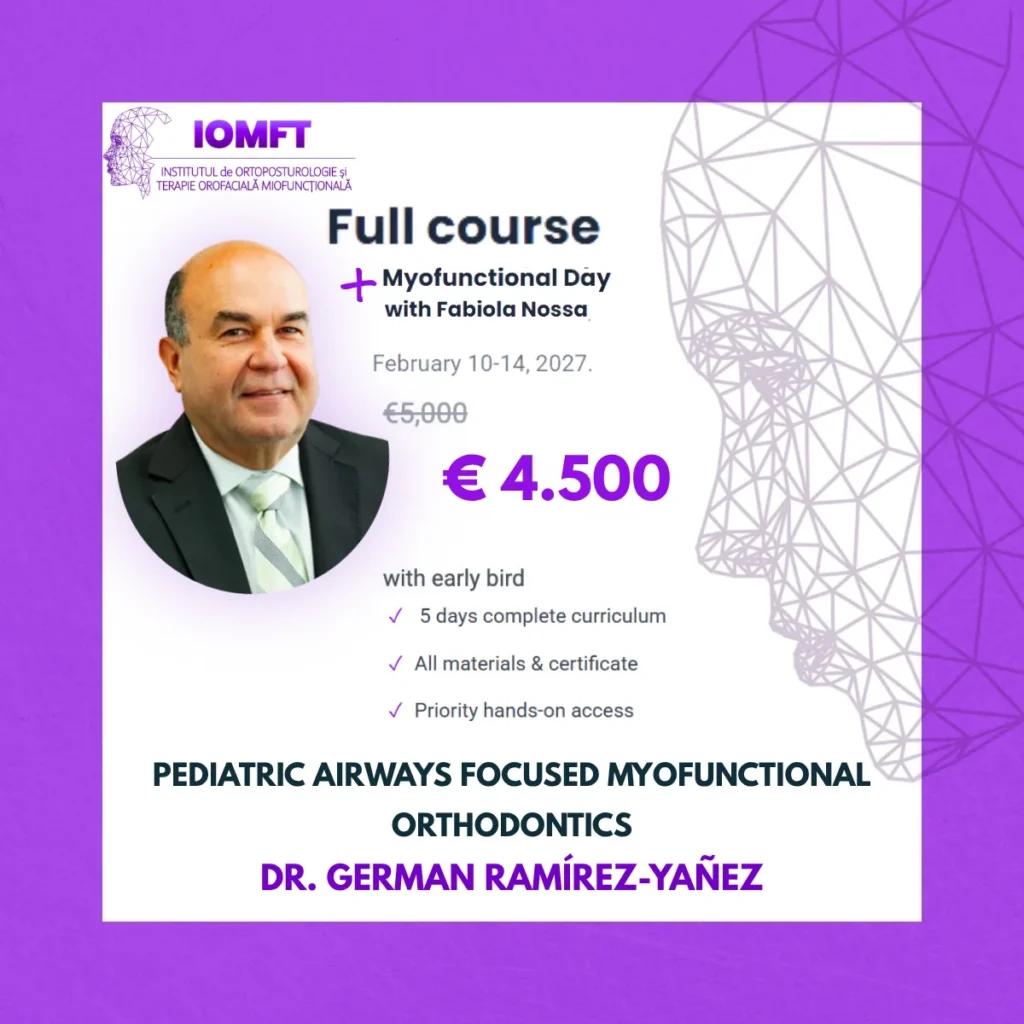 Full Course - Pediatric Airways Focused Myofunctional Orthodontics- Dr. German Ramirez