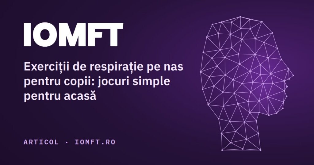 Exerciții de respirație pe nas pentru copii: jocuri simple pentru acasă